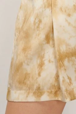 STORETS Rosalie Pintuck Tie Dye Shorts