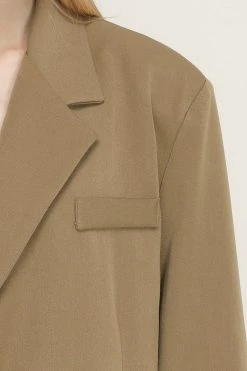 STORETS Amiyah Oversized Long Blazer CLOTHING