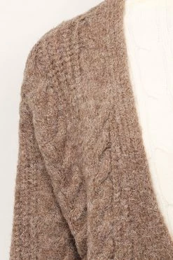 STORETS SALE Zoe Cable Knit Cardigan