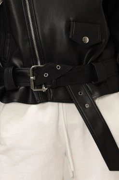 STORETS Emma Pleather Rider Jacket BEST-SELLERS