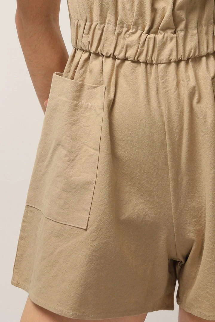 STORETS CLOTHING Julieta Square Neckline Romper