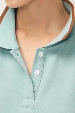 STORETS SALE CLOTHING Zoey Collar Trim Oversized Shirt