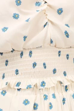 STORETS SALE CLOTHING Kelly Daisy Printed Smocked Top