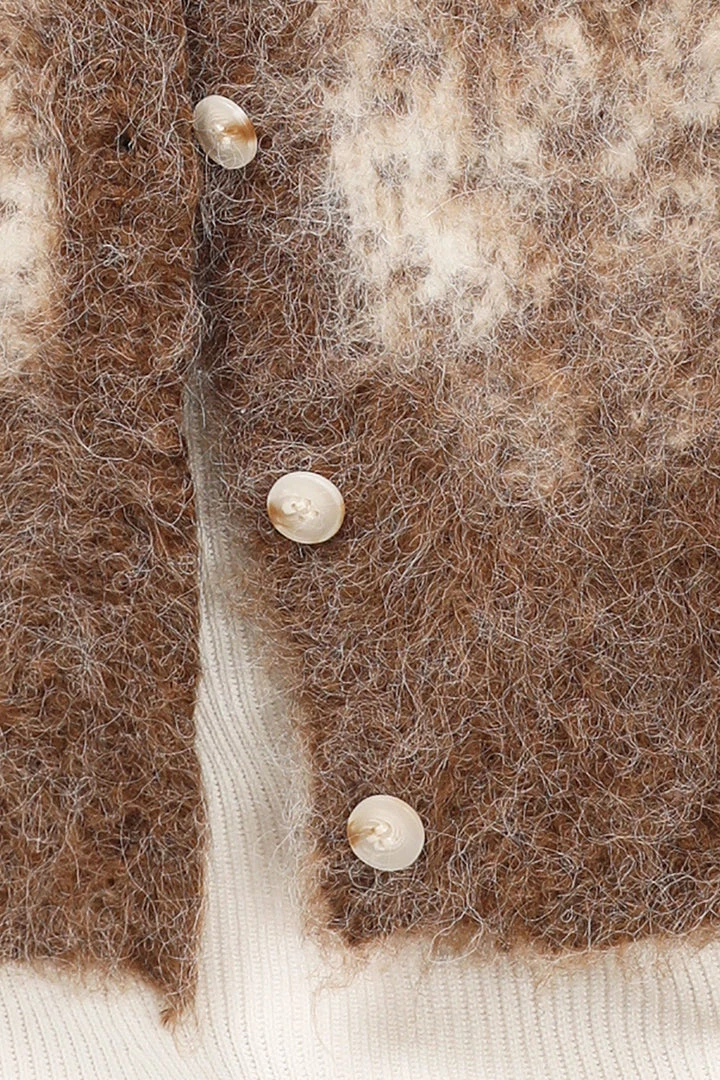 STORETS Reina Fuzzy Cardigan