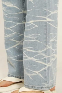 STORETS CLOTHING Zoe Tie-dye Relaxed Jeans