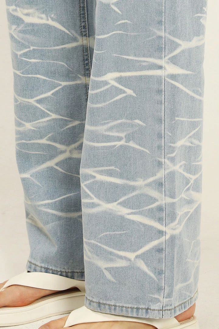 STORETS CLOTHING Zoe Tie-dye Relaxed Jeans