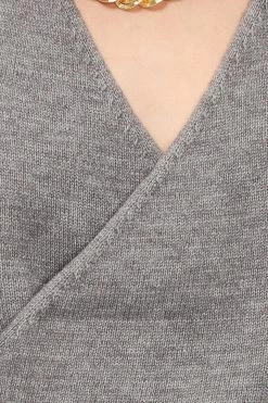 STORETS SALE CLOTHING Eva Wrap Knit Top