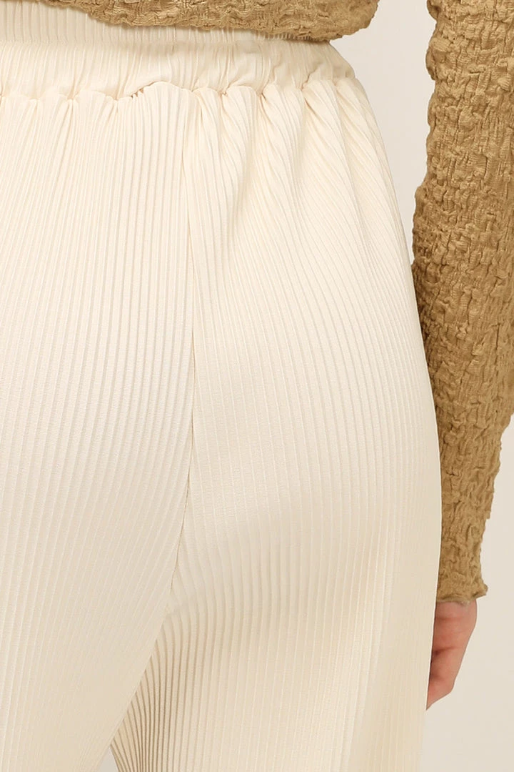 STORETS SALE CLOTHING Arianna Wide Leg Pleated Pants