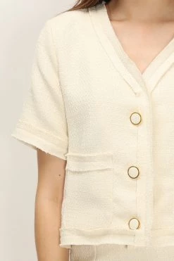 STORETS CLOTHING Blakely Tweed Jacket And Skort Set