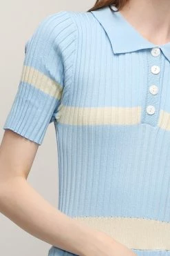 STORETS CLOTHING Mila Pleated Hem Maxi Dress