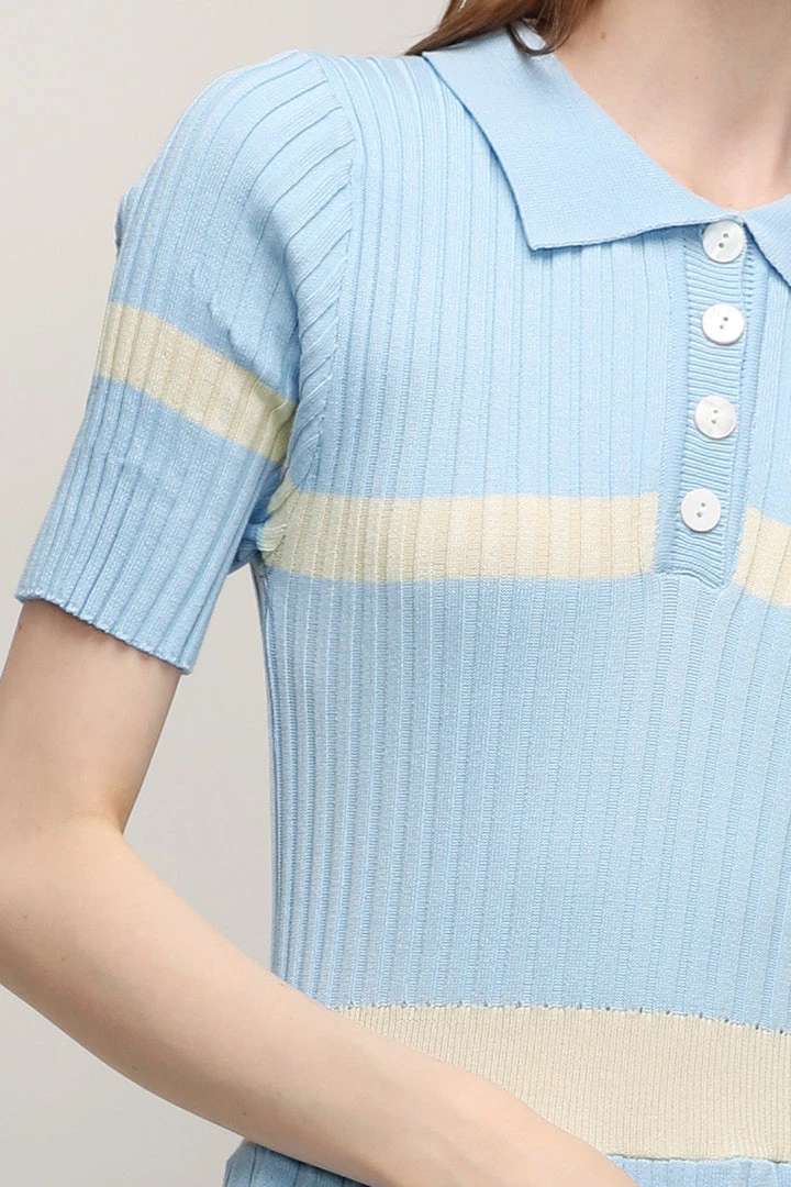 STORETS CLOTHING Mila Pleated Hem Maxi Dress