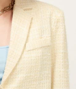 STORETS SALE Ella Tweed Cropped Jacket CLOTHING