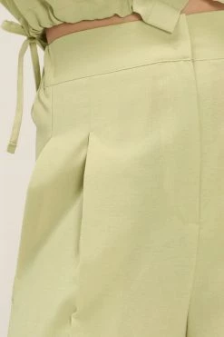 STORETS Alina Pintuck Wide Pants CLOTHING