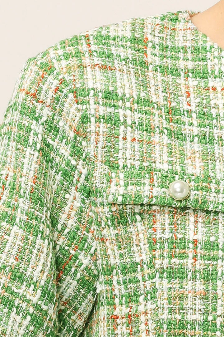 STORETS SALE CLOTHING Ellie Tweed Cropped Jacket