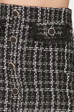 STORETS Ayla Tweed Skort W/Lace Inset CLOTHING