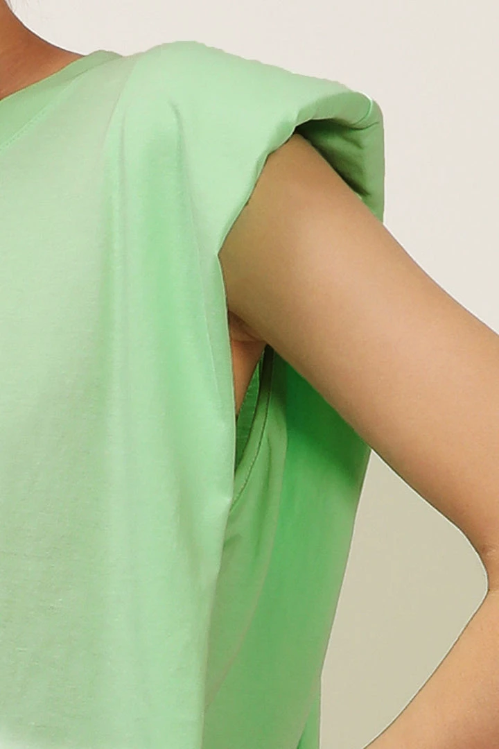 STORETS Elena Padded Shoulder T-shirt BEST-SELLERS