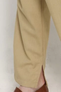 STORETS CLOTHING Madison Pintuck Wide Leg Pants