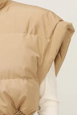 STORETS Sienna Oversized Puffer Vest CLOTHING