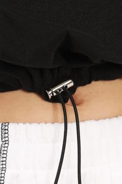 STORETS Daniela Padded Shoulder Muscle Top