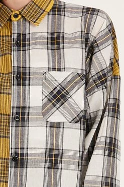STORETS CLOTHING Clara Multi Color Plaid Oversized Shirt