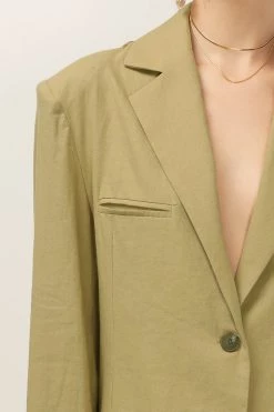 STORETS Aya Linen Oversized Blazer
