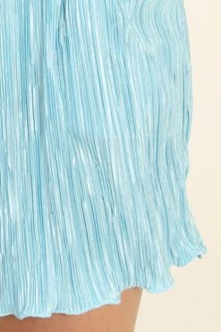 STORETS Jade Plisse Shorts CLOTHING