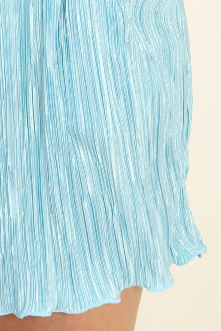 STORETS Jade Plisse Shorts CLOTHING