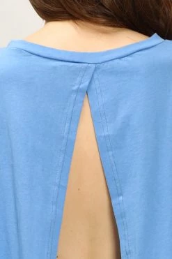 STORETS CLOTHING Hazel Open Back Shoulder Padded Top