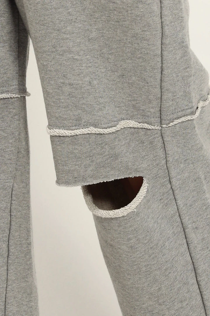 STORETS Sadie Cutout Destroyed Lounge Pants