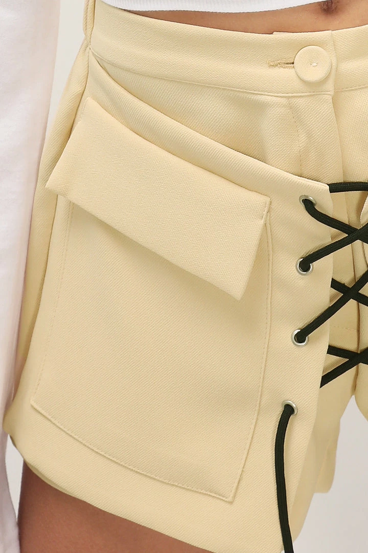 STORETS SALE CLOTHING Lennon Corset Pocket Shorts