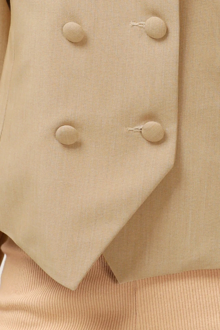 STORETS SALE CLOTHING Avery Double Breast Crop Jacket