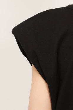 STORETS Daniela Padded Shoulder Muscle Top