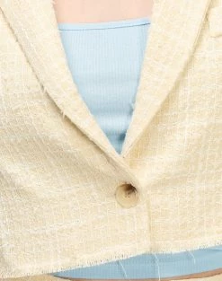 STORETS SALE Ella Tweed Cropped Jacket CLOTHING