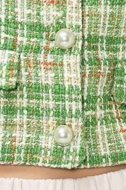 STORETS SALE CLOTHING Ellie Tweed Cropped Jacket