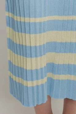 STORETS CLOTHING Mila Pleated Hem Maxi Dress