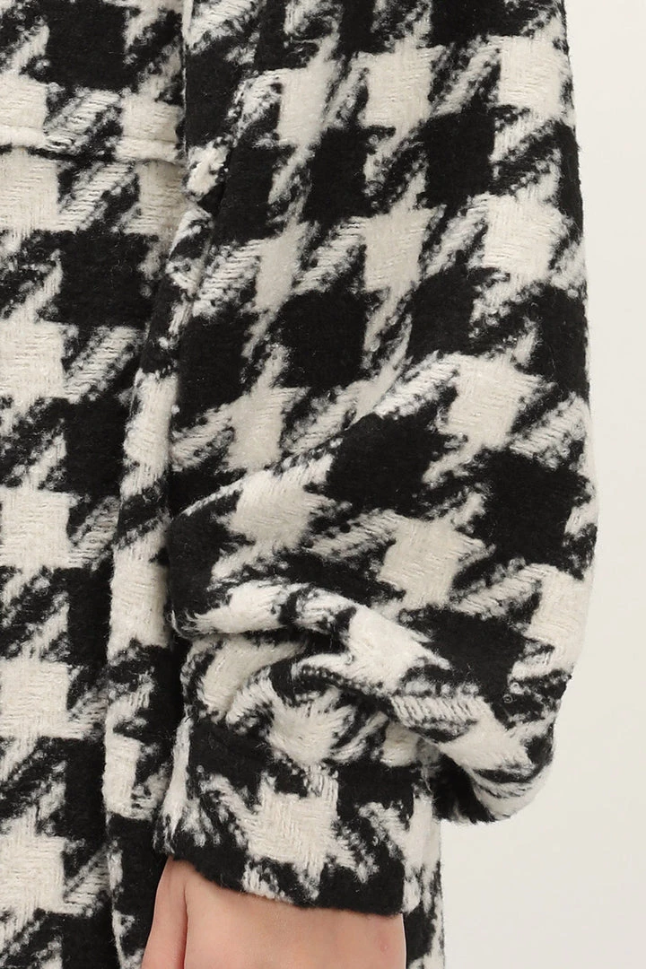 STORETS Hannah Houndstooth Shirt Jacket CLOTHING