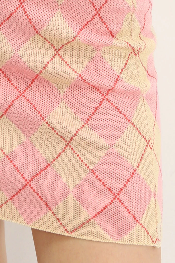 STORETS Harper Knitted Cardi And Skirt Set