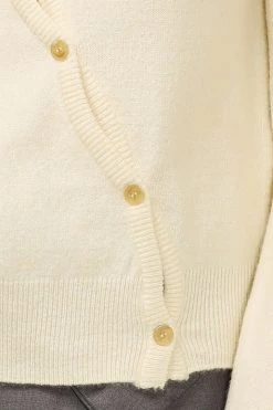 STORETS CLOTHING Briar Diagonal Button Up Cardigan