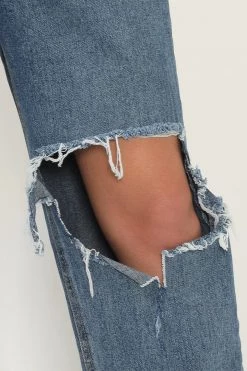 STORETS Jemma Ripped Cutout Jeans