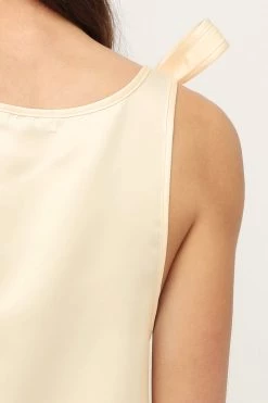 STORETS CLOTHING Kai Flared Satin Dress