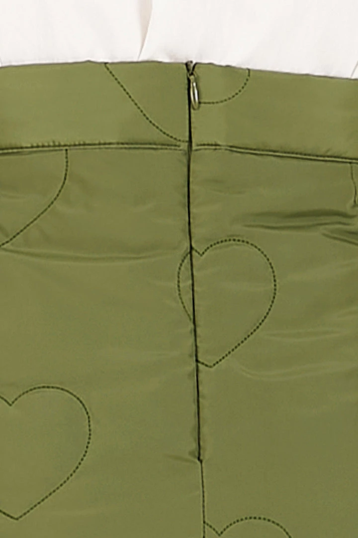 STORETS Gabrielle Heart Quilted Skirt