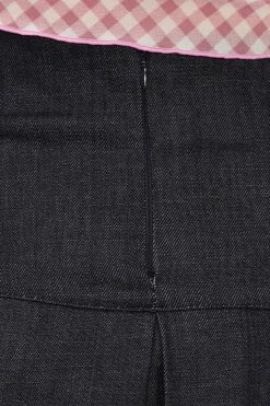 STORETS Scarlett Pleated Denim Skort CLOTHING