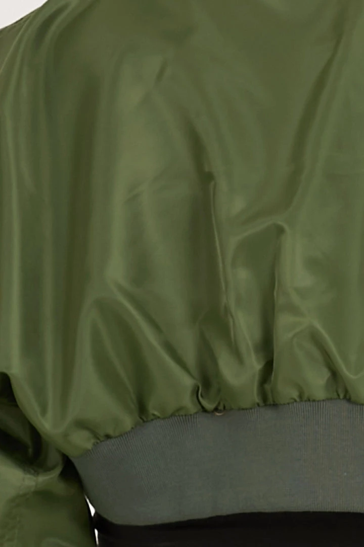 STORETS CLOTHING Mila Cropped Aviator Jacket