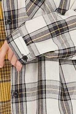 STORETS CLOTHING Clara Multi Color Plaid Oversized Shirt