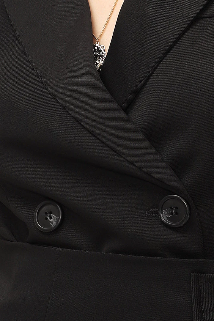 STORETS SALE Evelyn Wrap Belted Jacket Dress