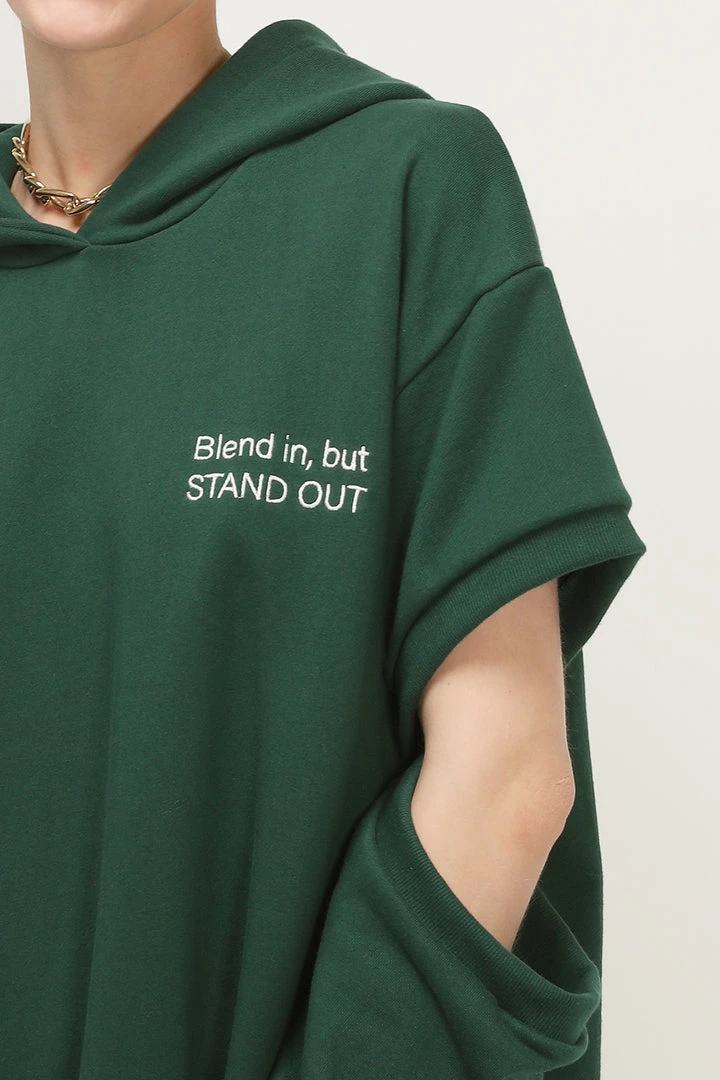 STORETS Kate Sleeve Cutout Hoodie Sweatshirt