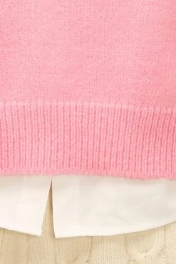 STORETS SALE Diana Cropped Knit Vest CLOTHING