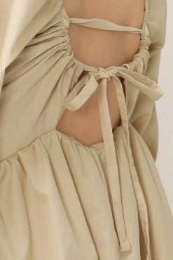 STORETS SALE CLOTHING Joy Coated Babydoll Dress