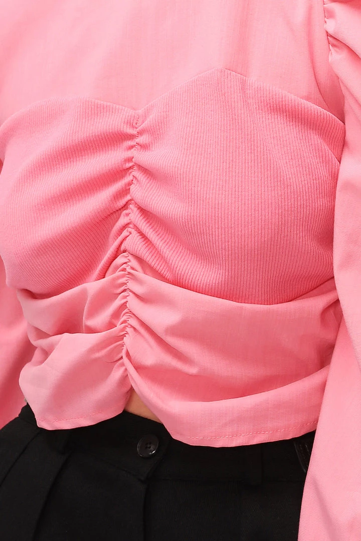 STORETS SALE Maci Ruched Bustier Top