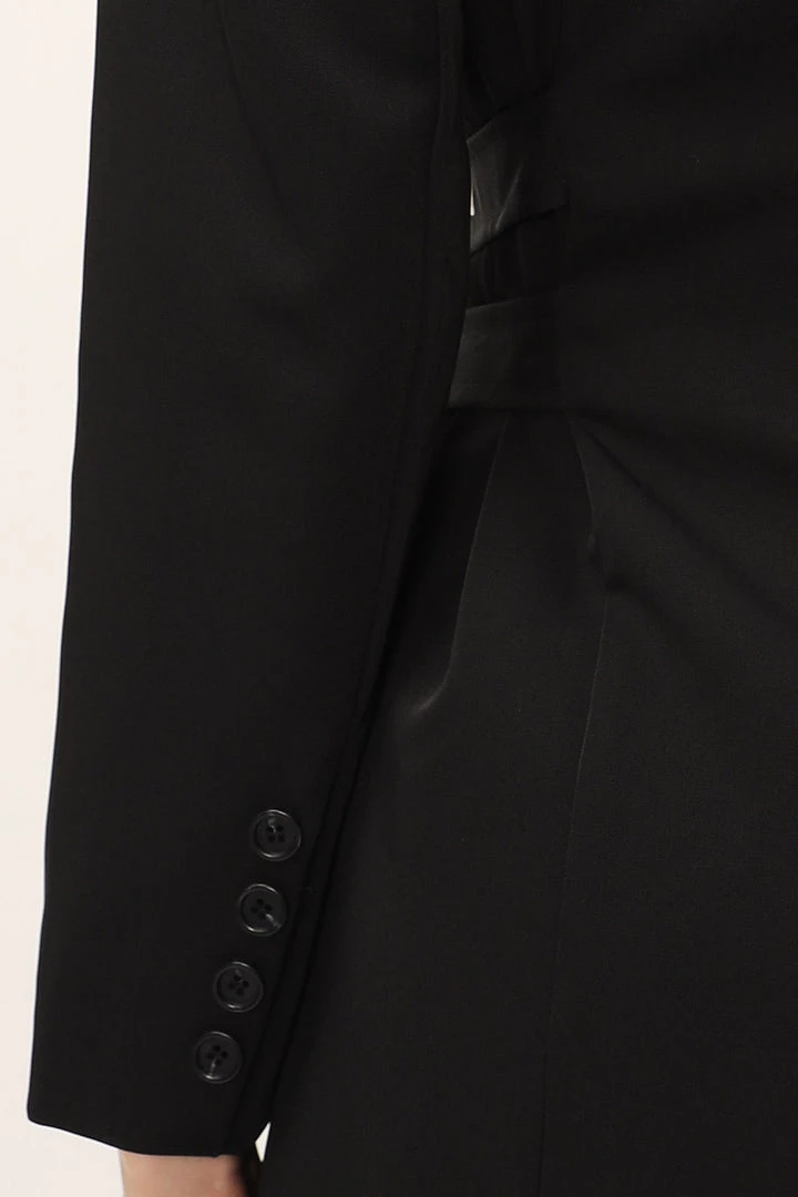 STORETS SALE Evelyn Wrap Belted Jacket Dress